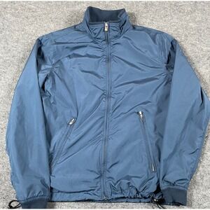 Peter‎ Millar Jacket Womens Small S Blue Short Bomber Full Zip Lightweight Golf